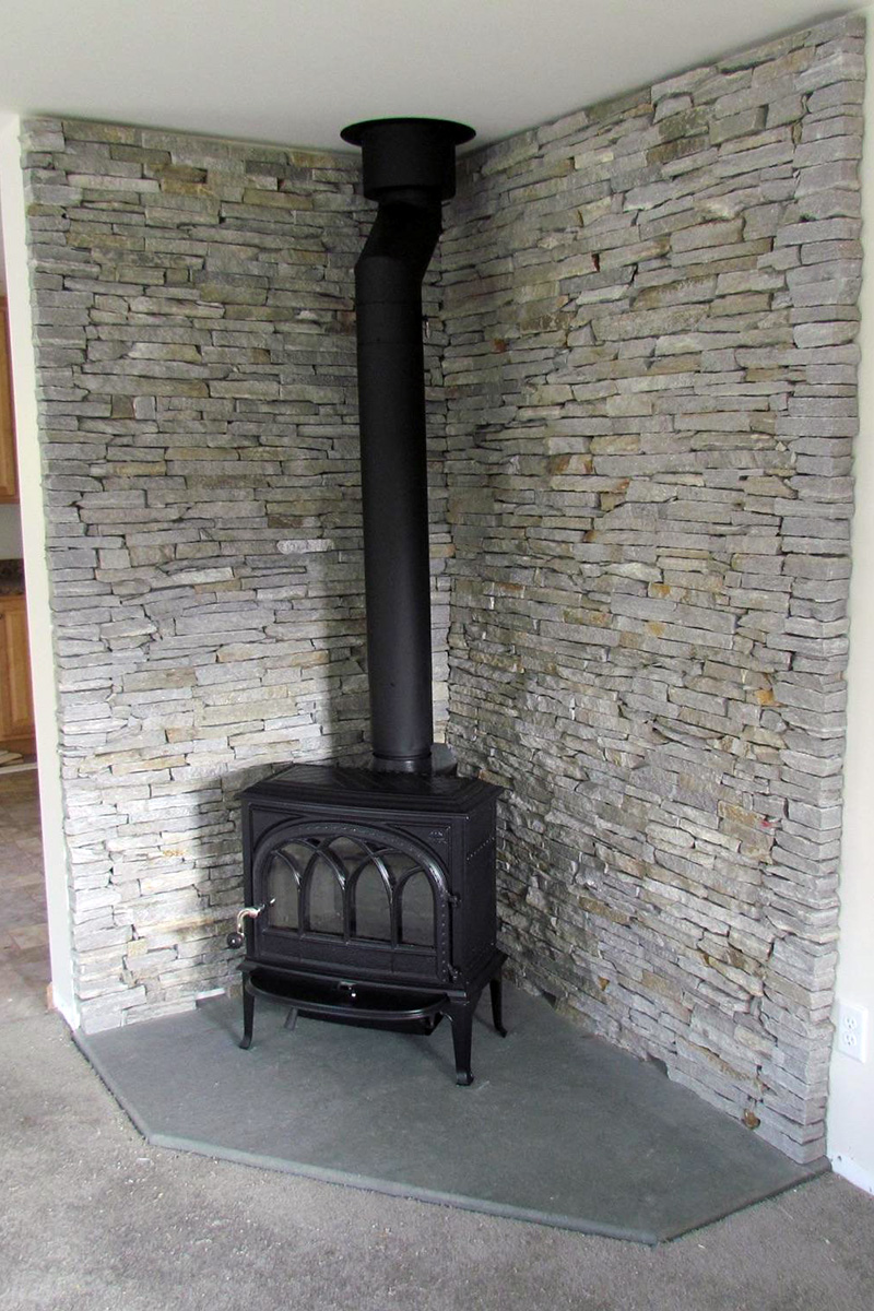 Fireplace Stone Backsplash Sullivan County NY